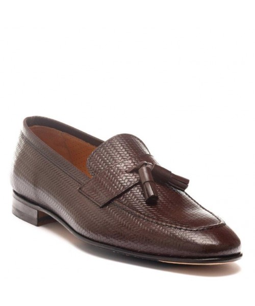 PER LA MODA - 4437 PIZO APOMAZADO BROWN LEATHER PER LA MODA - 4437 PIZO APOMAZADO BROWN LEATHER